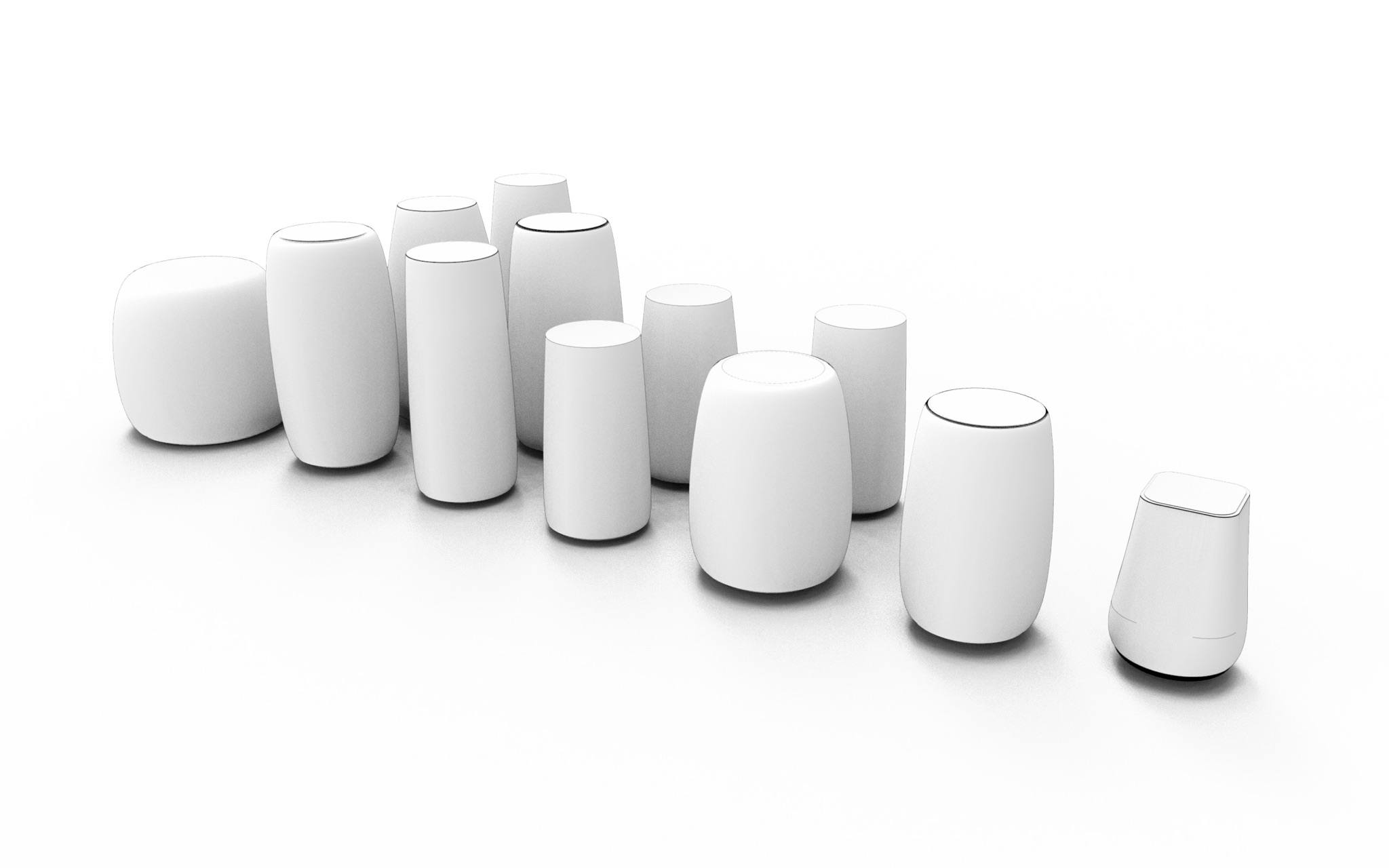 Soft cylinder form exploration slide