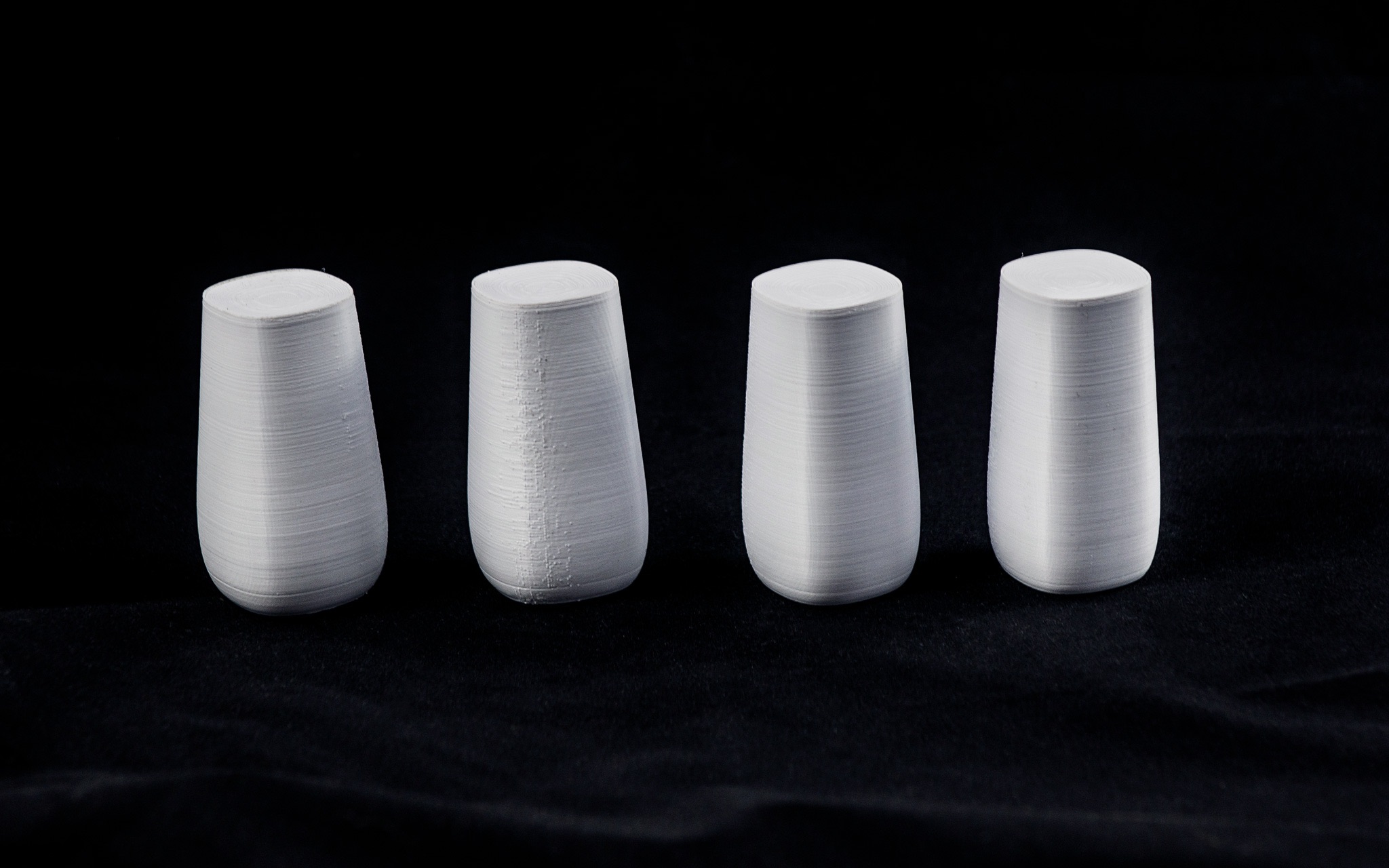 3D prints we made to check form