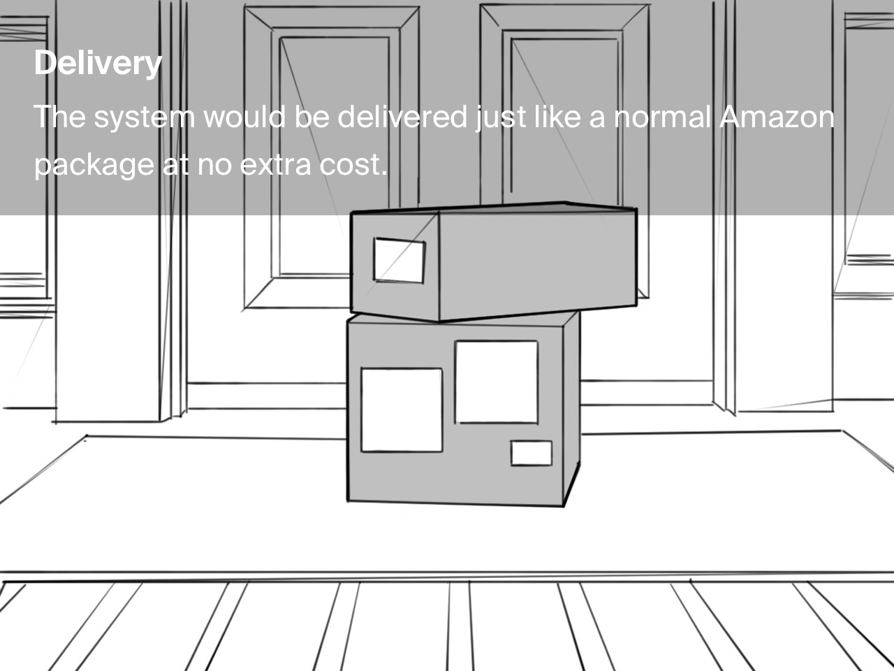 User experience storyboard slide #3