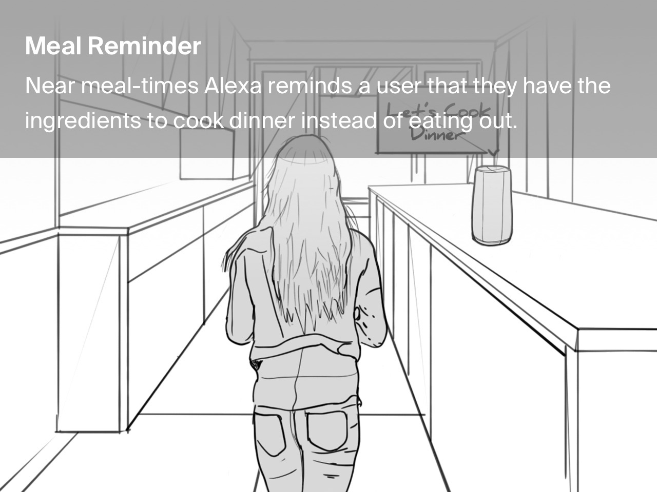 User experience storyboard slide #8
