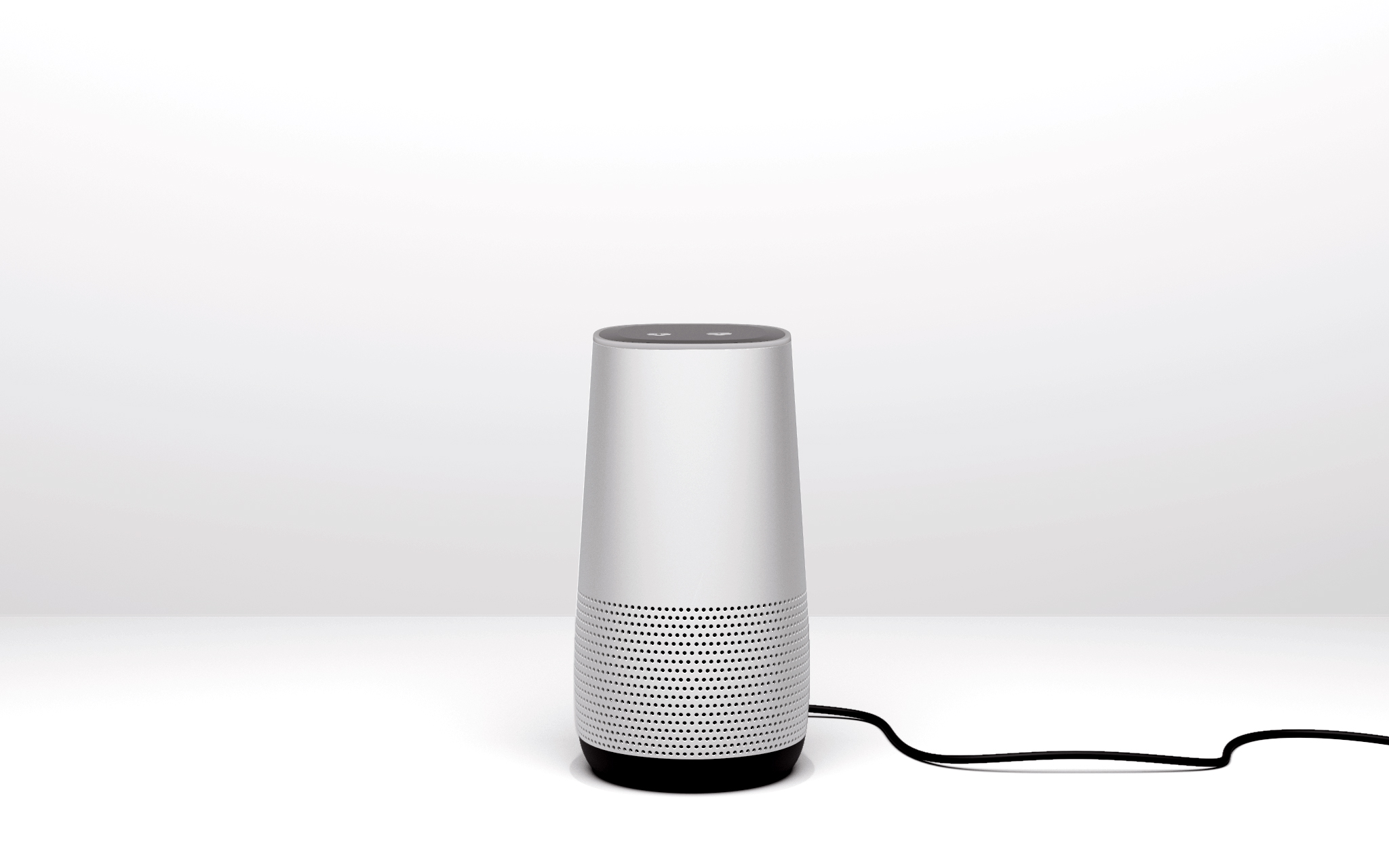 Echo device rendered from side view