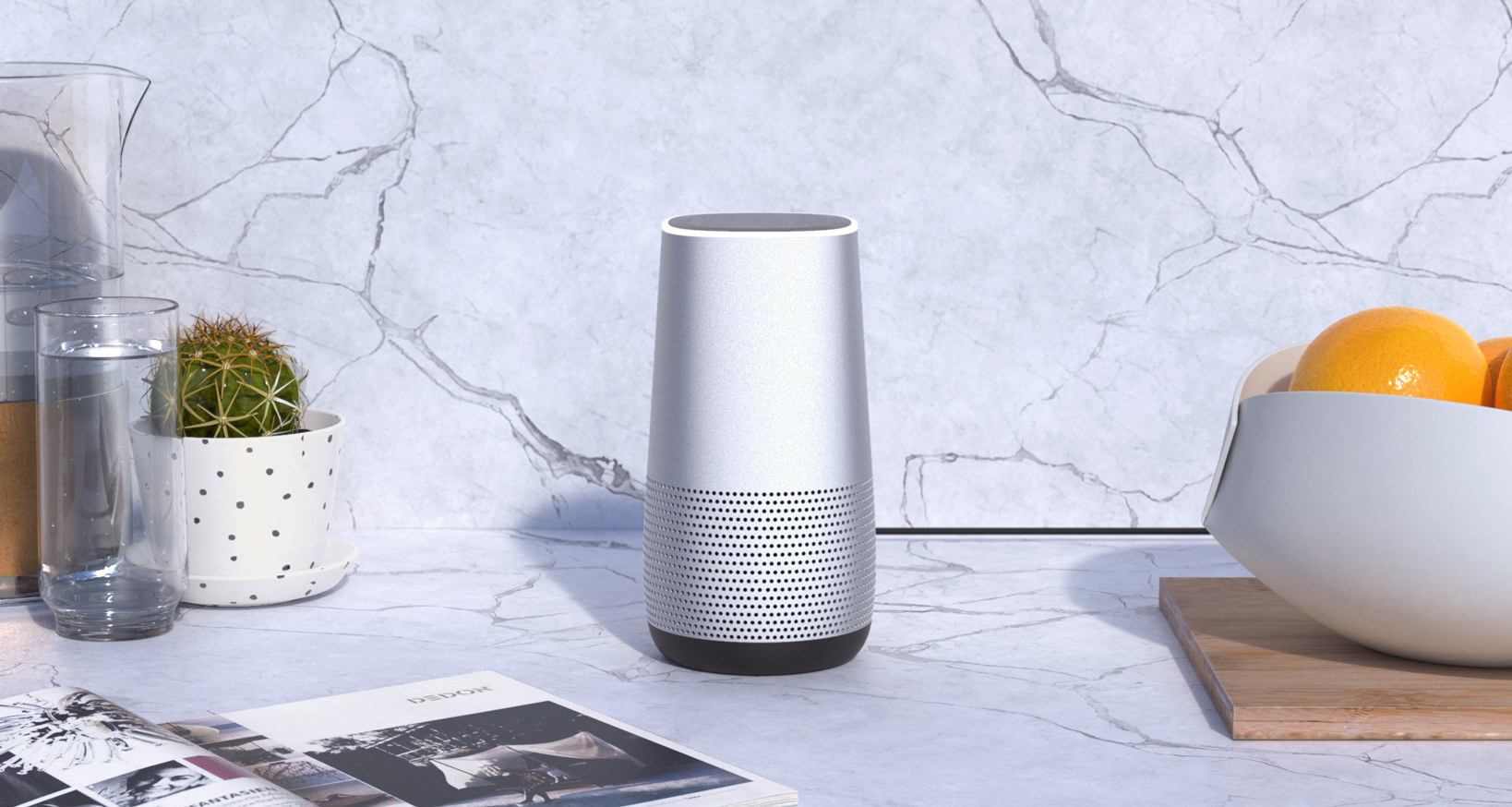 Hero image of Echo Gourmet device on a counter
