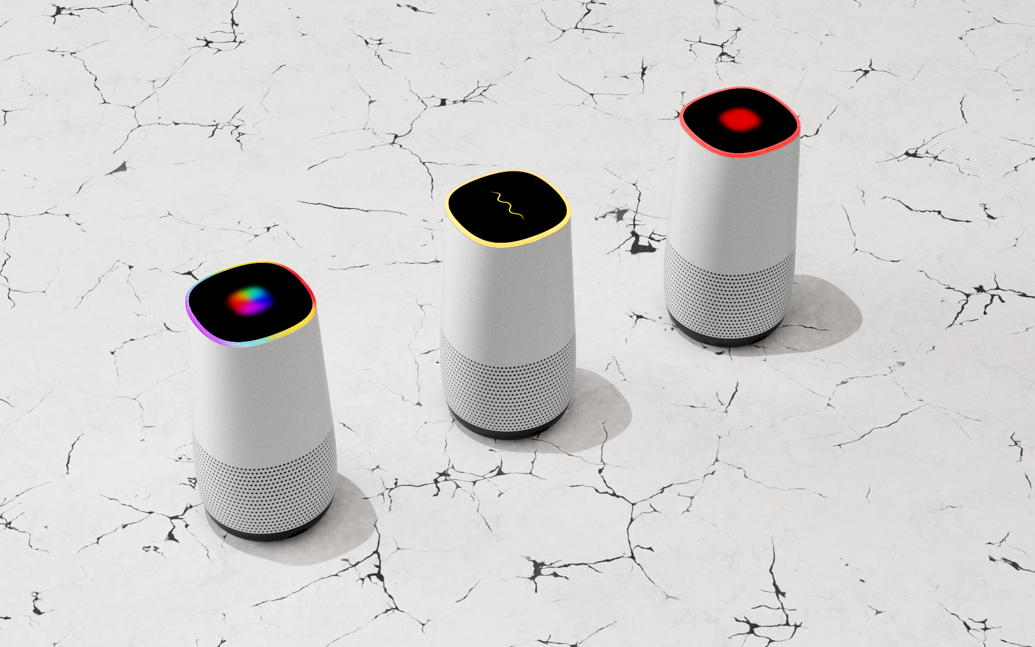 Render of light ring in action