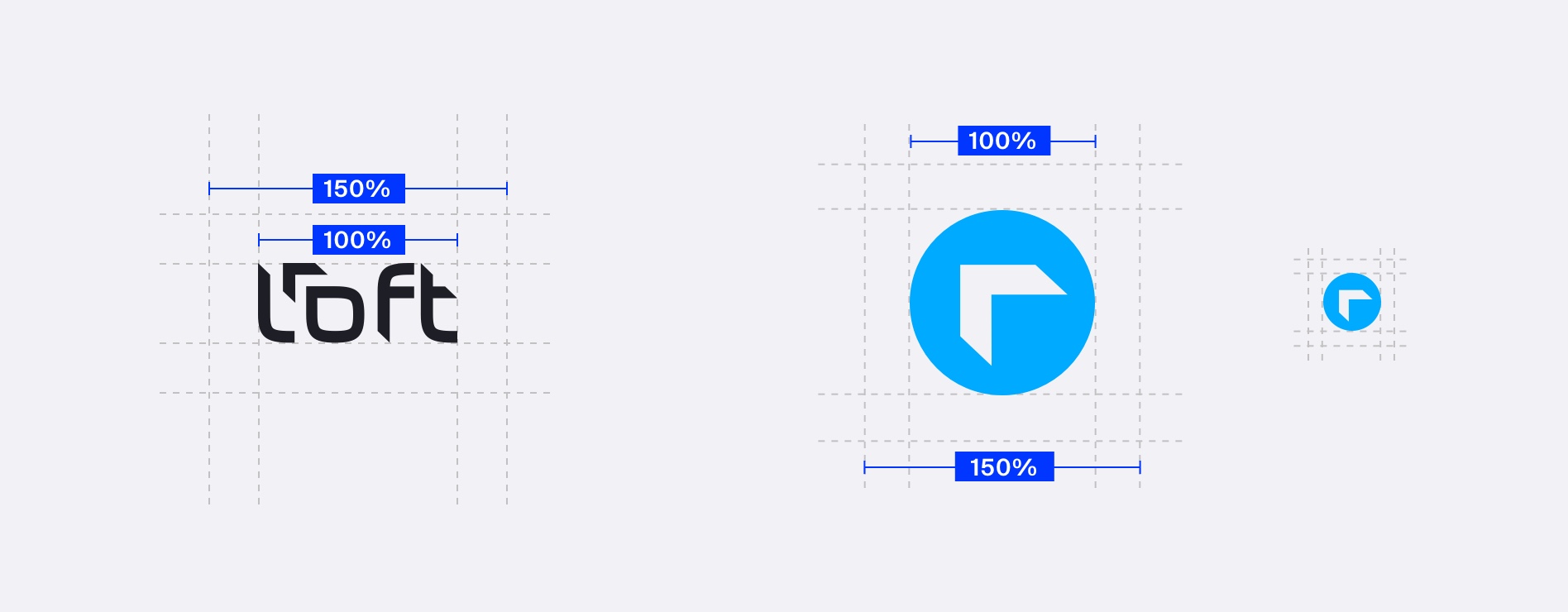Logo breakdown and space guidelines